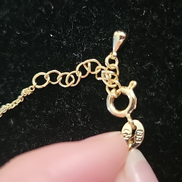 Cross necklace cz IBB - Picture 5 of 6